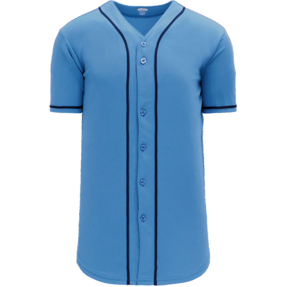 Full Button Baseball Jerseys BA5500-TB-G01